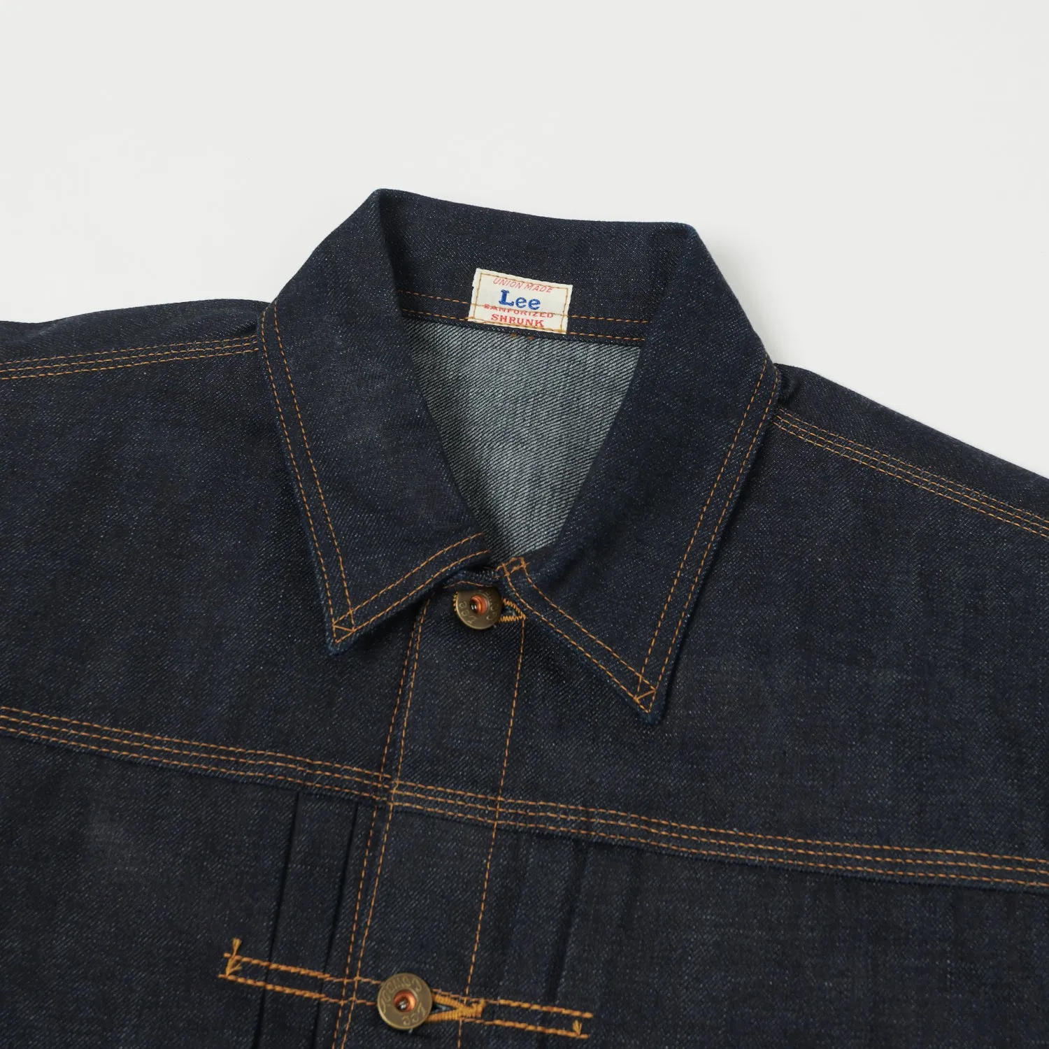 Lee Archives 1937 'Real Vintage Cowboy' 101J Denim Jacket - Raw sold by Son of a Stag product image thumbnail 2