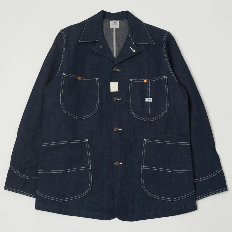 Lee Archives 1949 'Loco' Denim Coverall Jacket - Raw sold by Son of a Stag