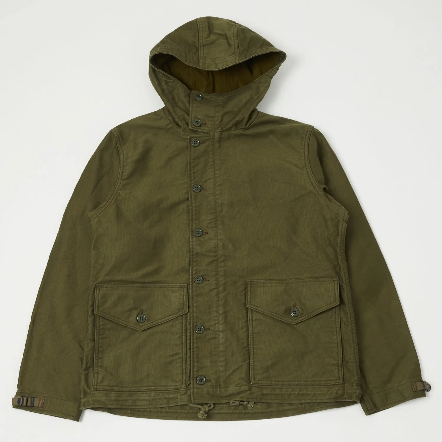 Freewheelers & Co U.S. Army Deck Worker Parka - Olive sold by Son of a Stag