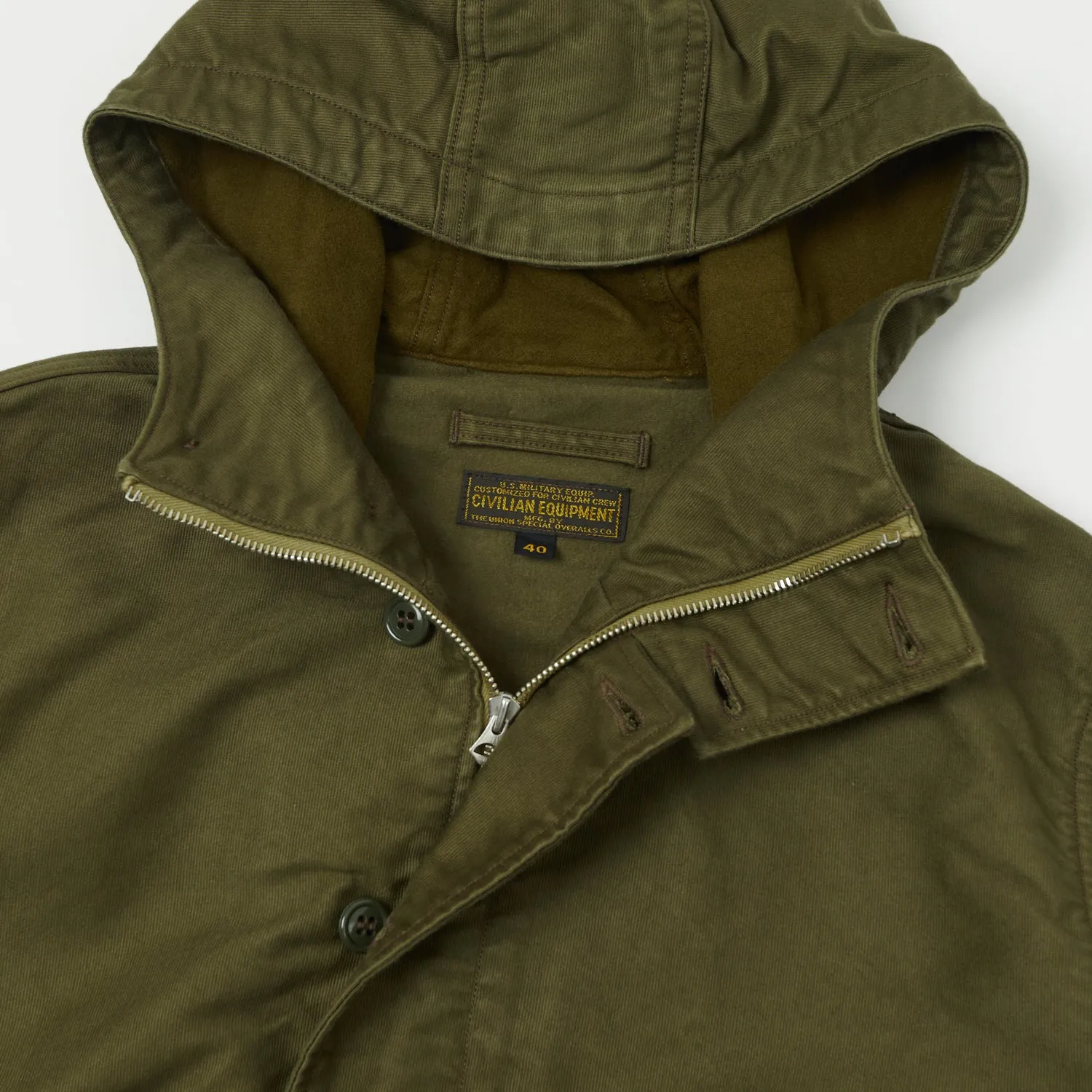Freewheelers & Co U.S. Army Deck Worker Parka - Olive sold by Son of a Stag product image thumbnail 2