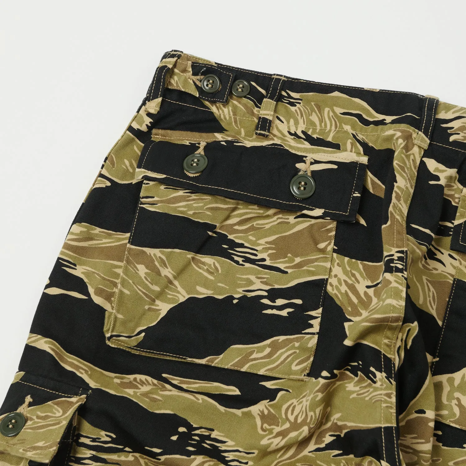 Buzz Rickson's Gold Tiger Stripe Camo Trouser - Black sold by Son of a Stag product image thumbnail 2