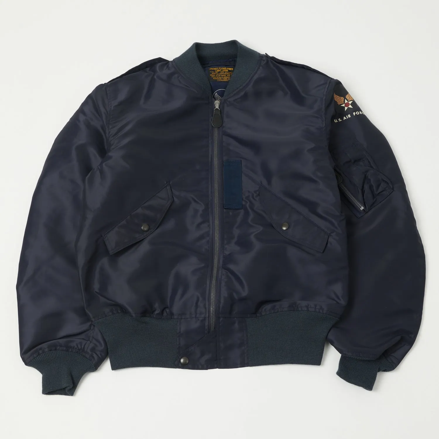 Buzz Rickson's L-2A 'Superior Togs' Flight Jacket - Navy sold by Son of a Stag