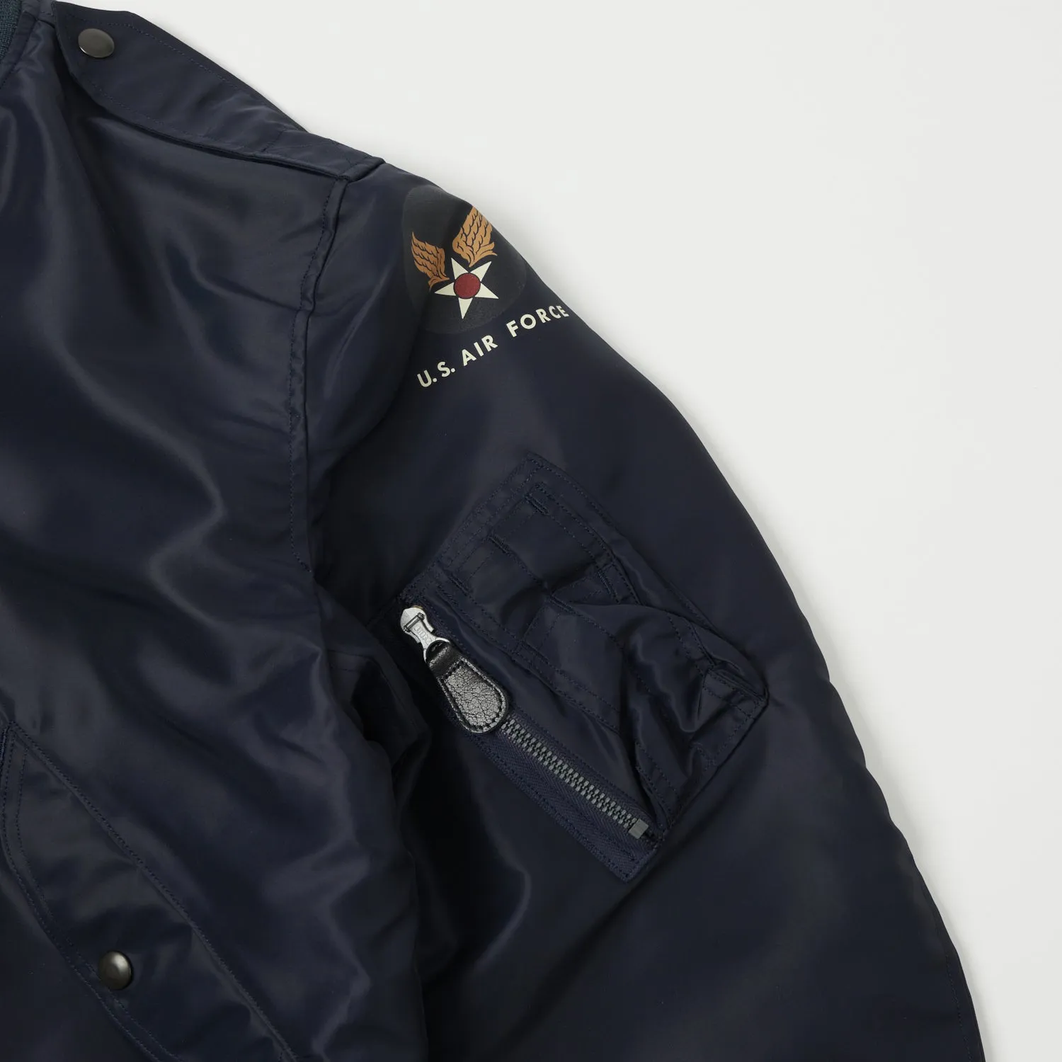Buzz Rickson's L-2A 'Superior Togs' Flight Jacket - Navy sold by Son of a Stag product image thumbnail 5