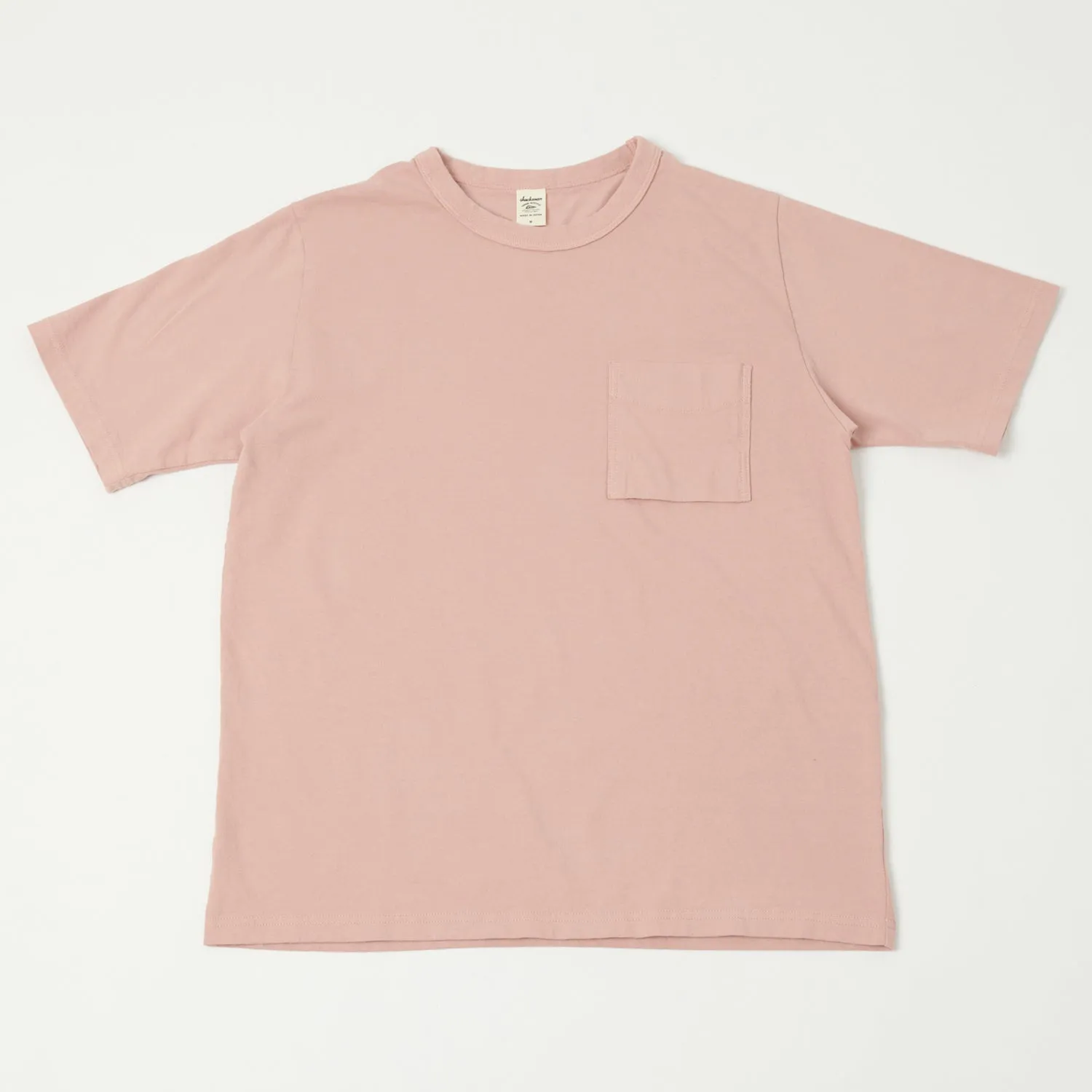 Jackman Pocket T-Shirt - Dirty Pink sold by Son of a Stag