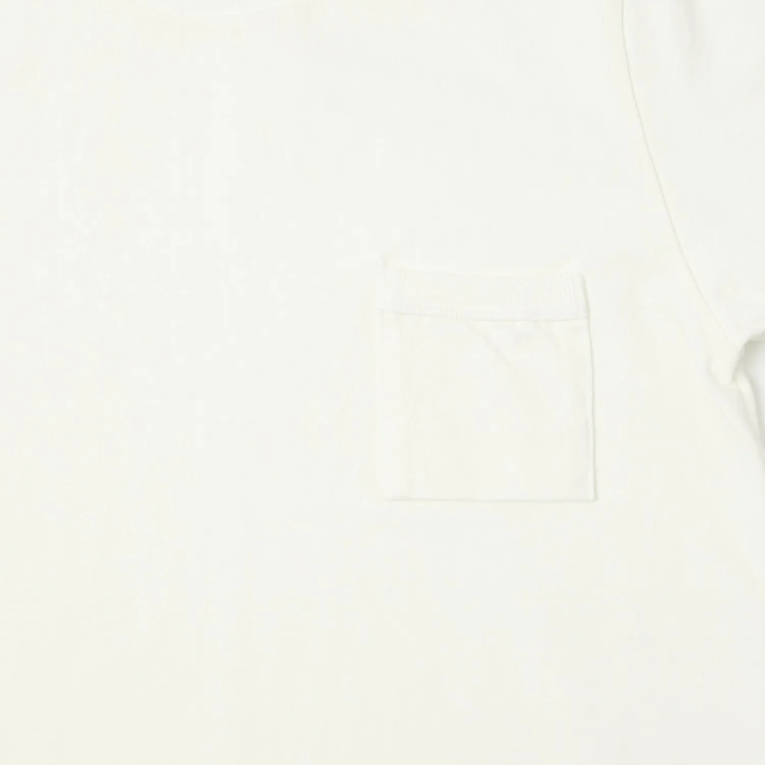 Jackman Dotsume Pocket T-Shirt - Off White sold by Son of a Stag product image thumbnail 4