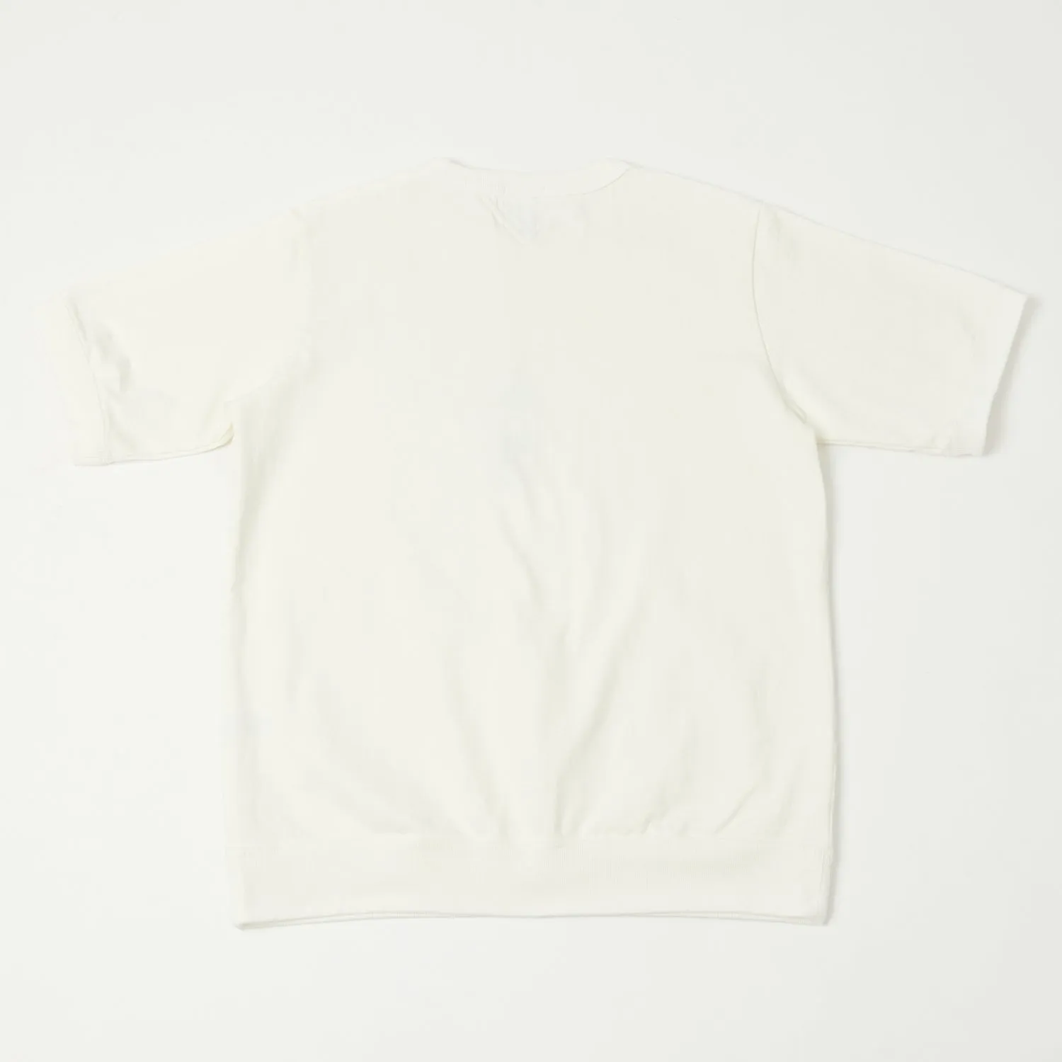 Jackman Dotsume Rib T-Shirt - Off White sold by Son of a Stag product image thumbnail 3