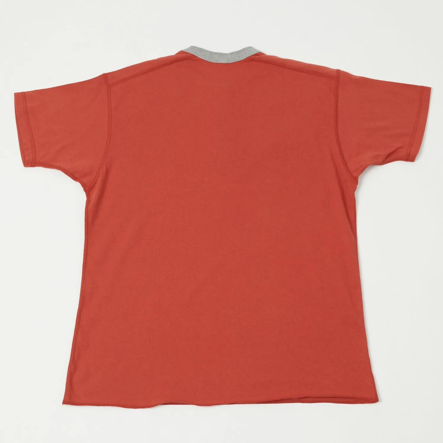 TOYS McCOY 'Johnson Motors Flying Wheel' Union Henley - Red sold by Son of a Stag product image thumbnail 4