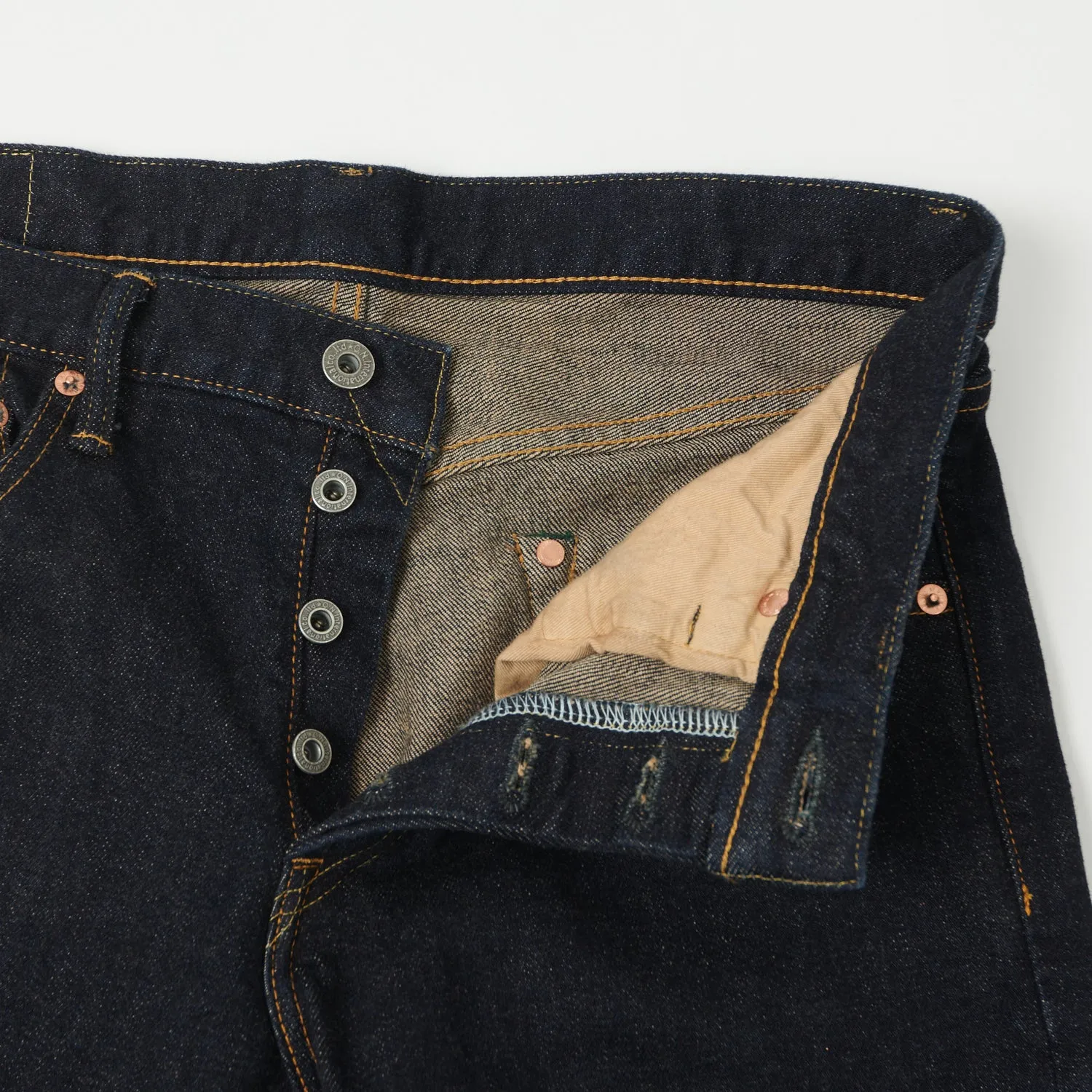 ONI Denim 122S-BE 15oz Slim Tapered Stretch Jean - One Wash sold by Son of a Stag product image thumbnail 4