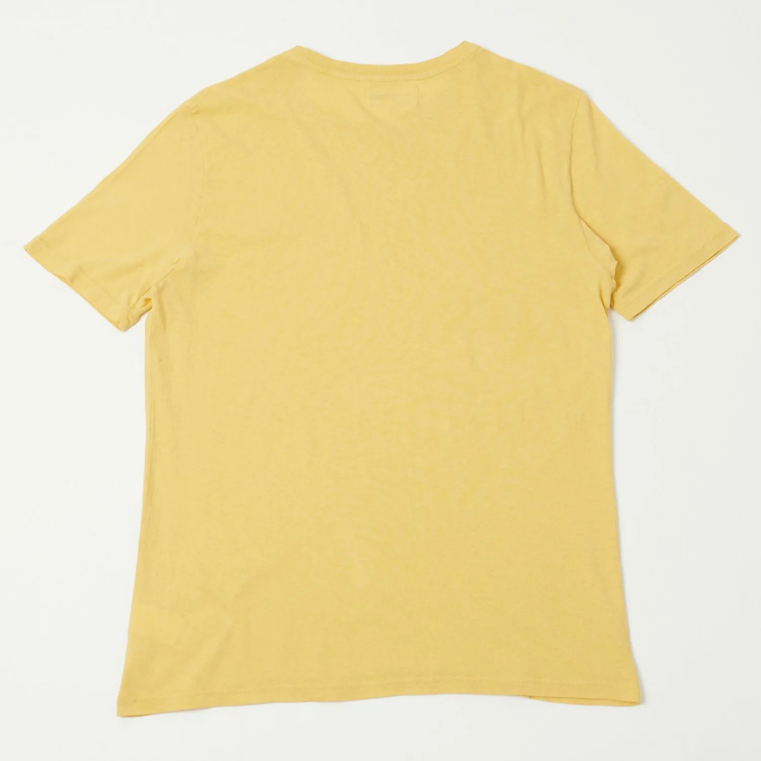 Merz b. Schwanen 'Good Basics' Vintage Wash T-Shirt - Sunshine sold by Son of a Stag product image thumbnail 5