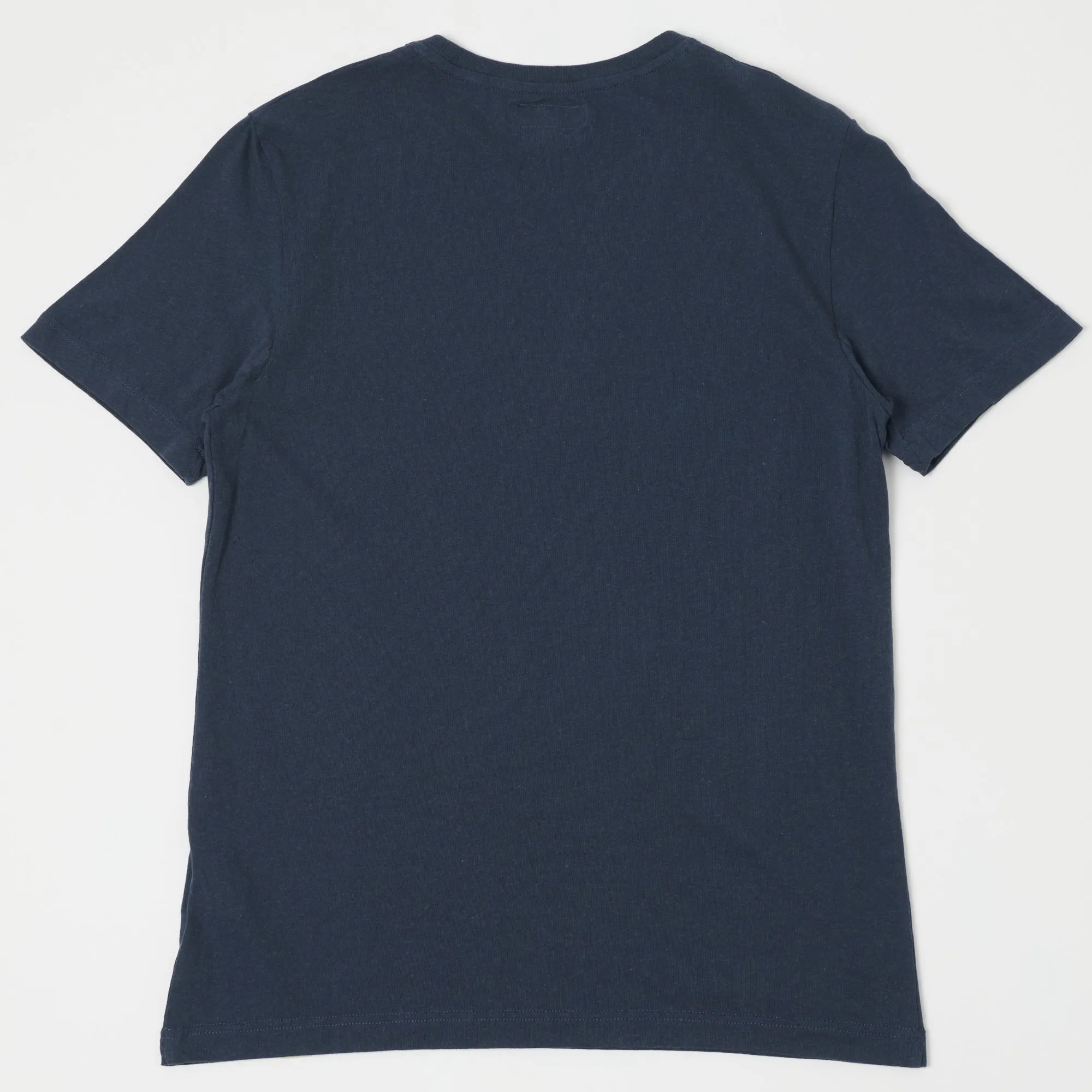 Merz b. Schwanen 'Good Basics' Vintage Wash T-Shirt - Denim Blue sold by Son of a Stag product image thumbnail 3