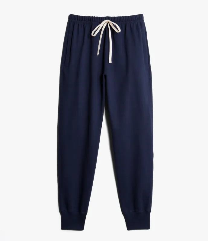 Merz b. Schwanen 359 Classic Sweatpants - Ink Blue sold by Son of a Stag