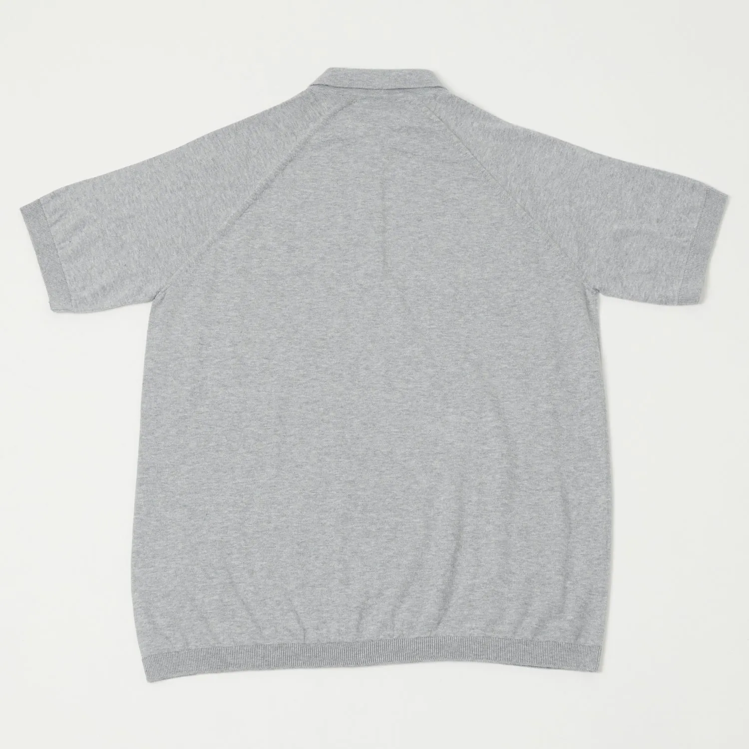 Peregrine Jones Polo Shirt - Light Grey sold by Son of a Stag product image thumbnail 5