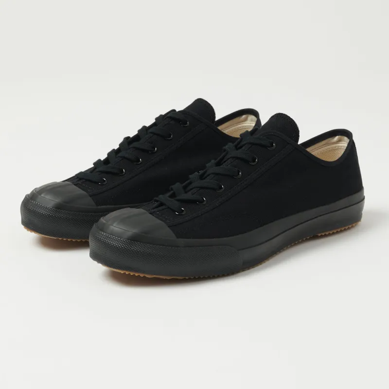 Moonstar 'Gym Classic' Rubber Sole Canvas Sneaker - Black sold by Son of a Stag