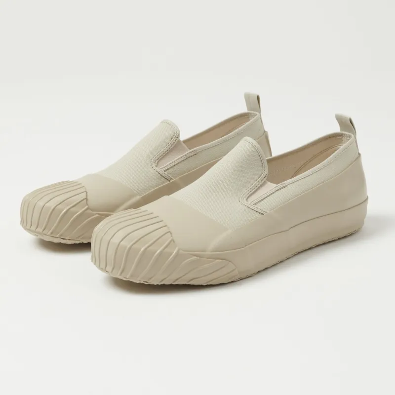 Moonstar 'Alweather' Slip-On Duck Shoe - Beige sold by Son of a Stag