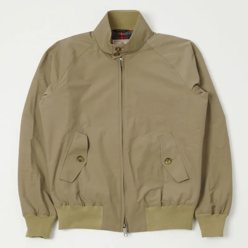 Baracuta G9 'Baracuta Cloth' Harrington Jacket - Tan sold by Son of a Stag