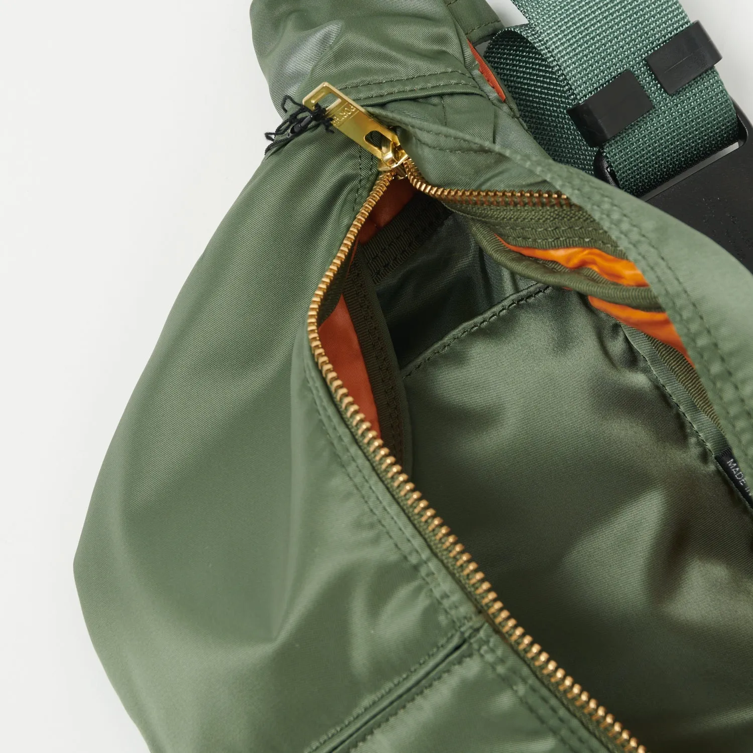 Porter-Yoshida & Co. Small Tanker Waist Bag - Sage Green sold by Son of a Stag product image thumbnail 2