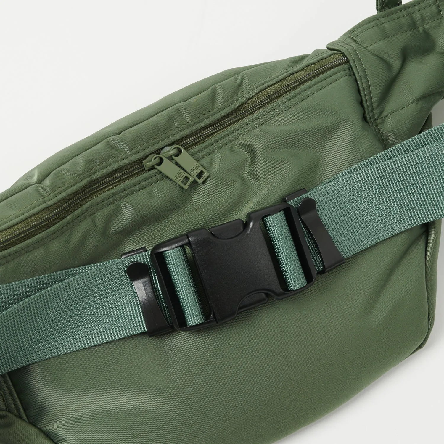 Porter-Yoshida & Co. Small Tanker Waist Bag - Sage Green sold by Son of a Stag product image thumbnail 5