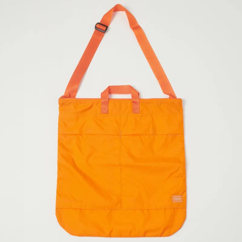 Porter-Yoshida & Co. Flex 2Way Helmet Bag - Orange sold by Son of a Stag