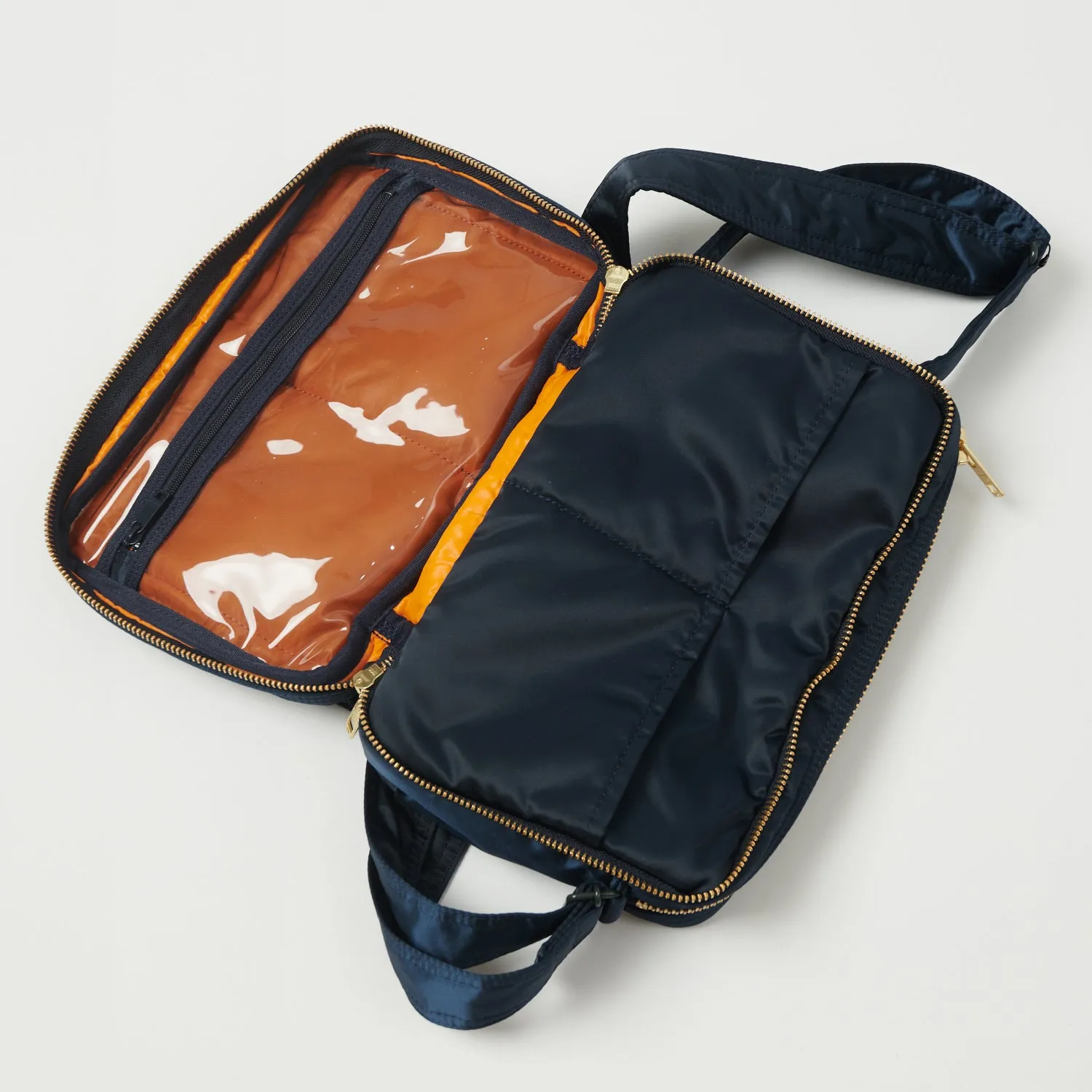 Porter-Yoshida & Co. Small Tanker Shoulder Bag - Iron Blue sold by Son of a Stag product image thumbnail 5