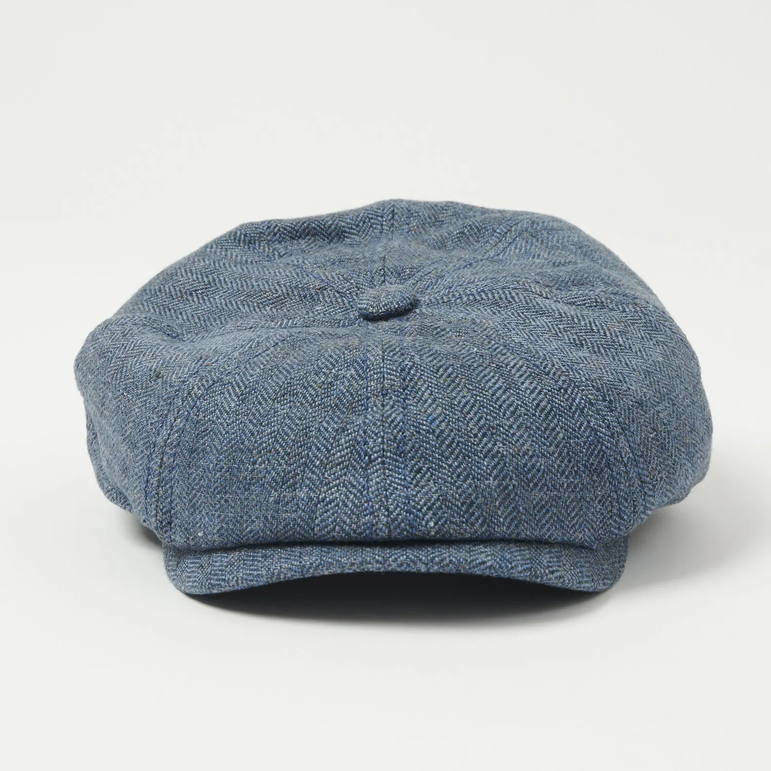 Stetson Hatteras Linen Herringbone Cap - Blue sold by Son of a Stag product image thumbnail 2