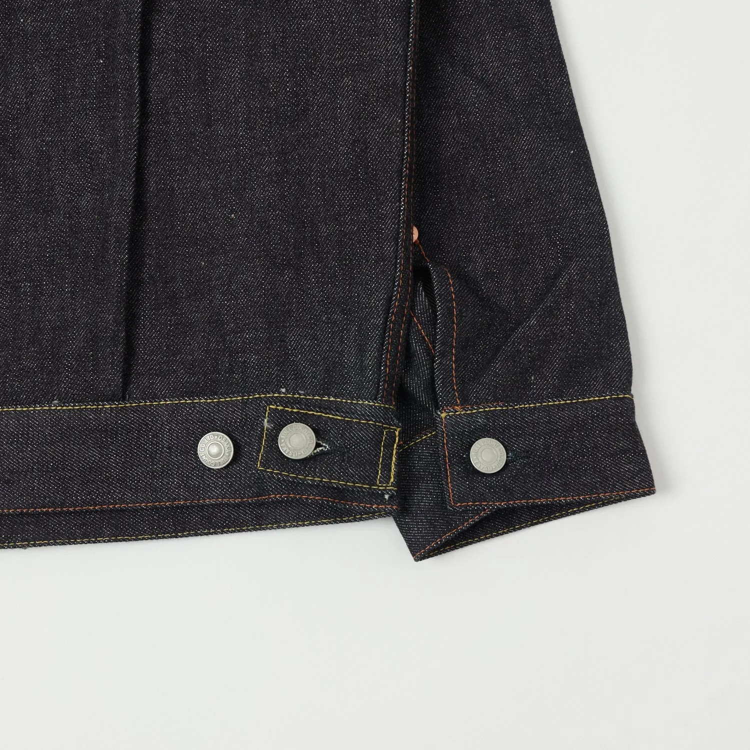 Full Count 2102XX 15.5oz Type II Denim Jacket - Raw sold by Son of a Stag product image thumbnail 5