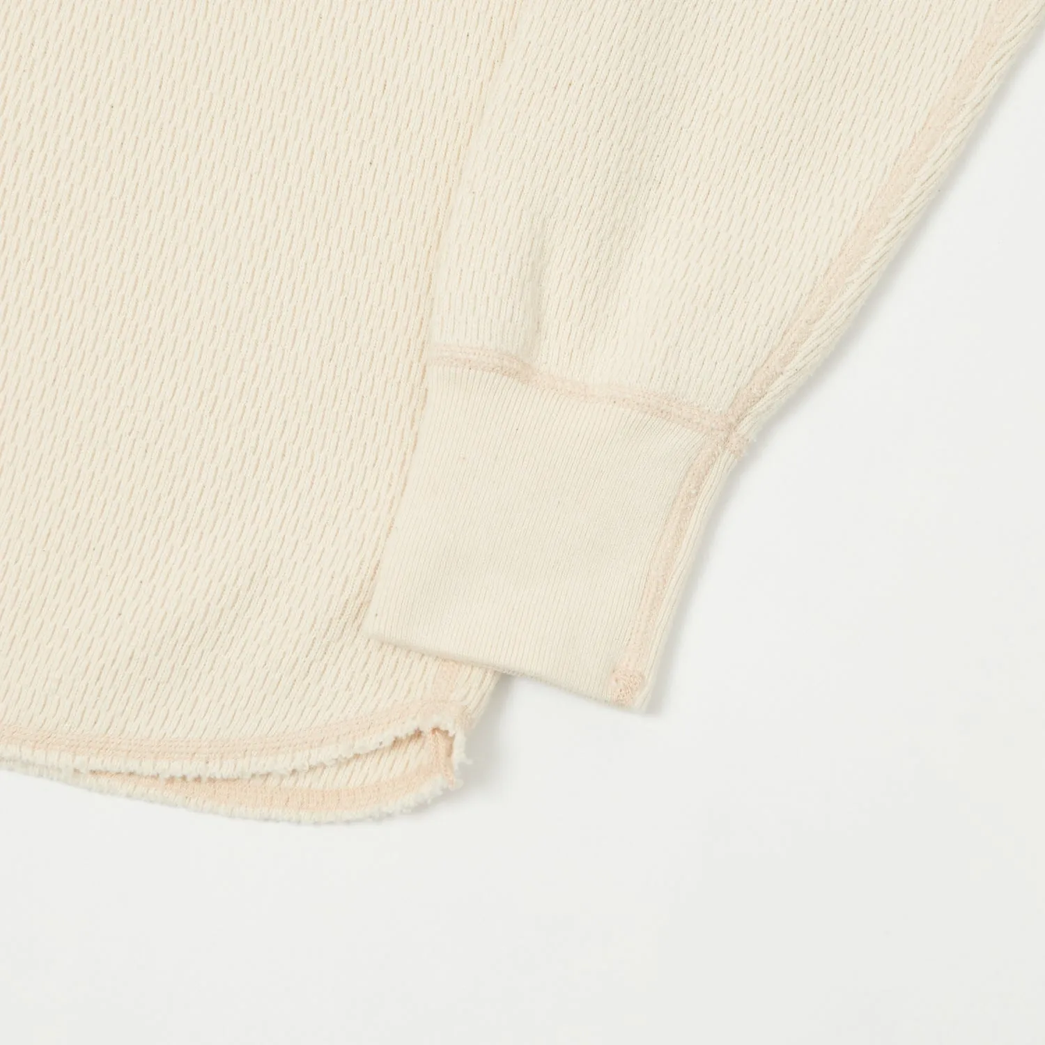 Buzz Rickson's Long Sleeve Thermal T-Shirt - Natural sold by Son of a Stag product image thumbnail 3