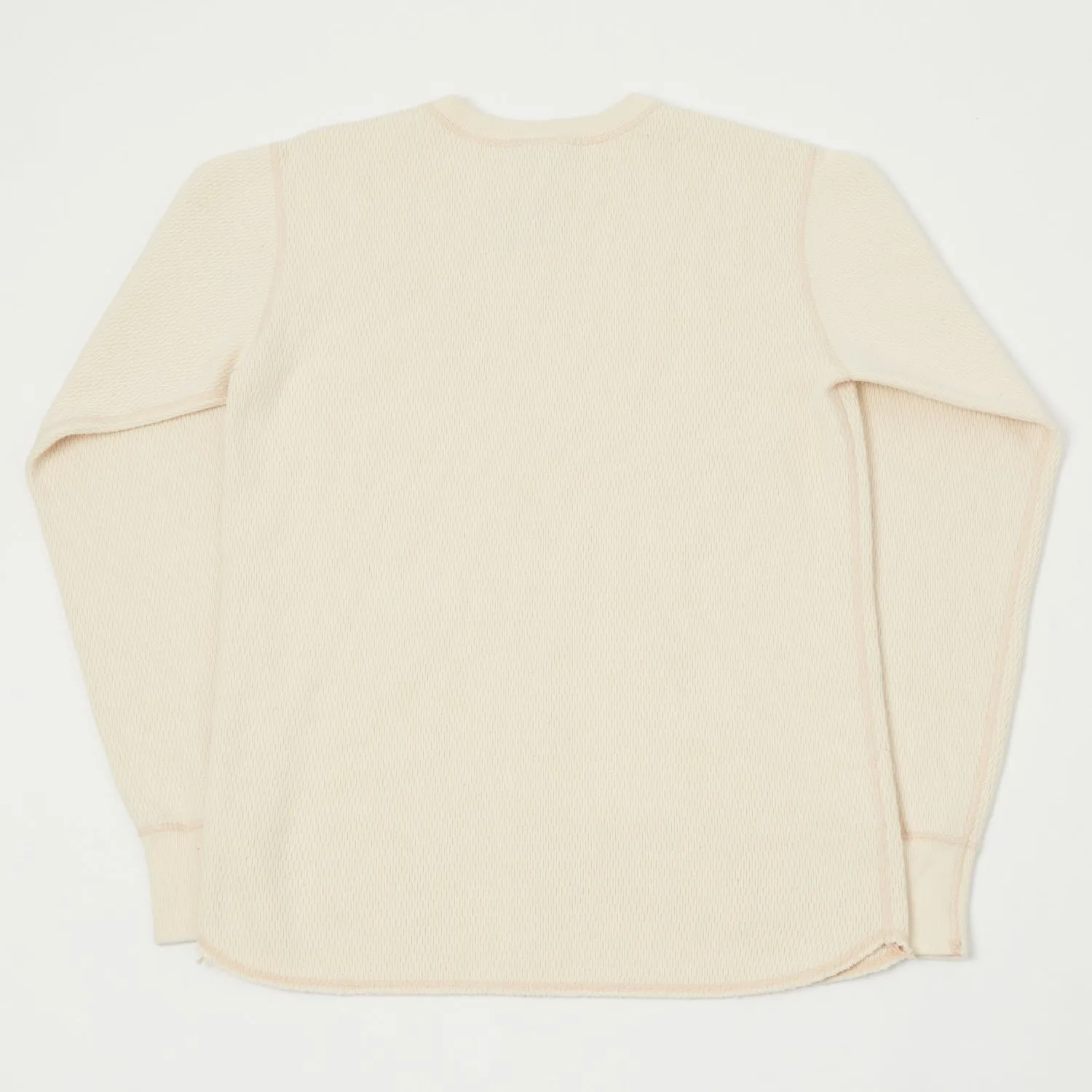 Buzz Rickson's Long Sleeve Thermal T-Shirt - Natural sold by Son of a Stag product image thumbnail 4