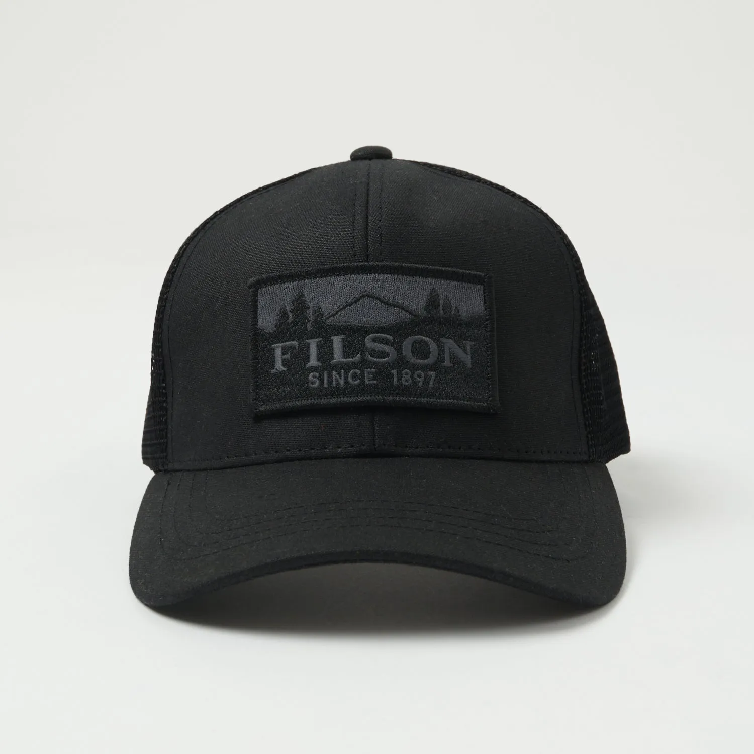 Filson Logger Mesh Cap - Black sold by Son of a Stag product image thumbnail 2
