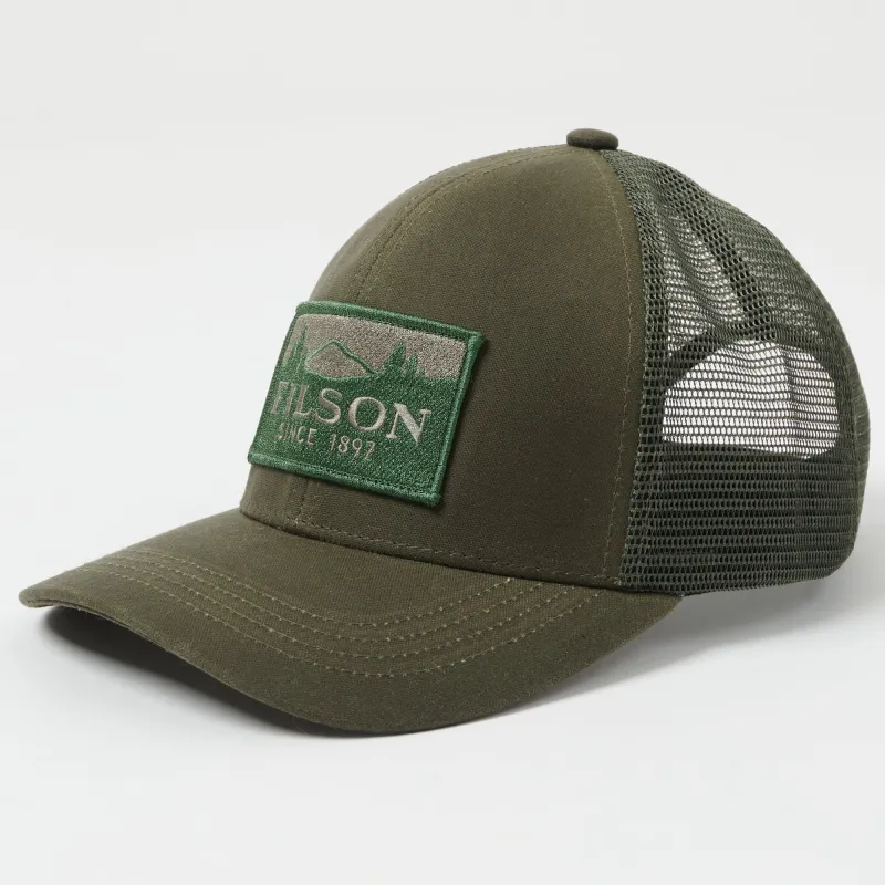 Filson Logger Mesh Cap - Otter Green sold by Son of a Stag