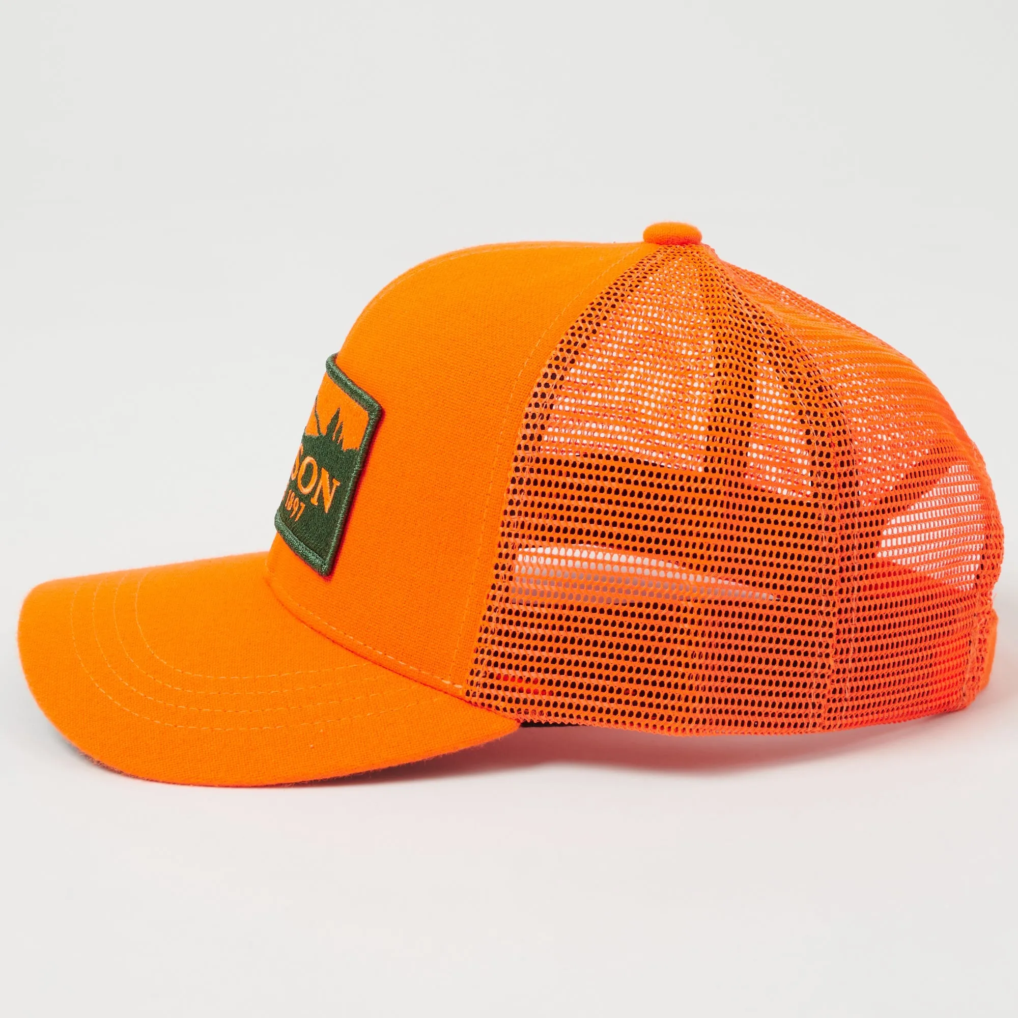 Filson Logger Mesh Cap - Blaze Orange sold by Son of a Stag product image thumbnail 3