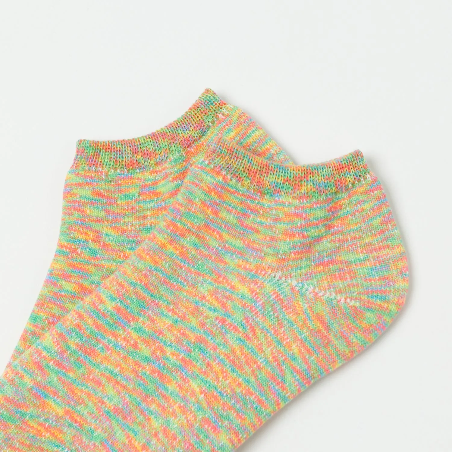 RoToTo Washi Pile Short Sock - Kasuri Prism sold by Son of a Stag product image thumbnail 2
