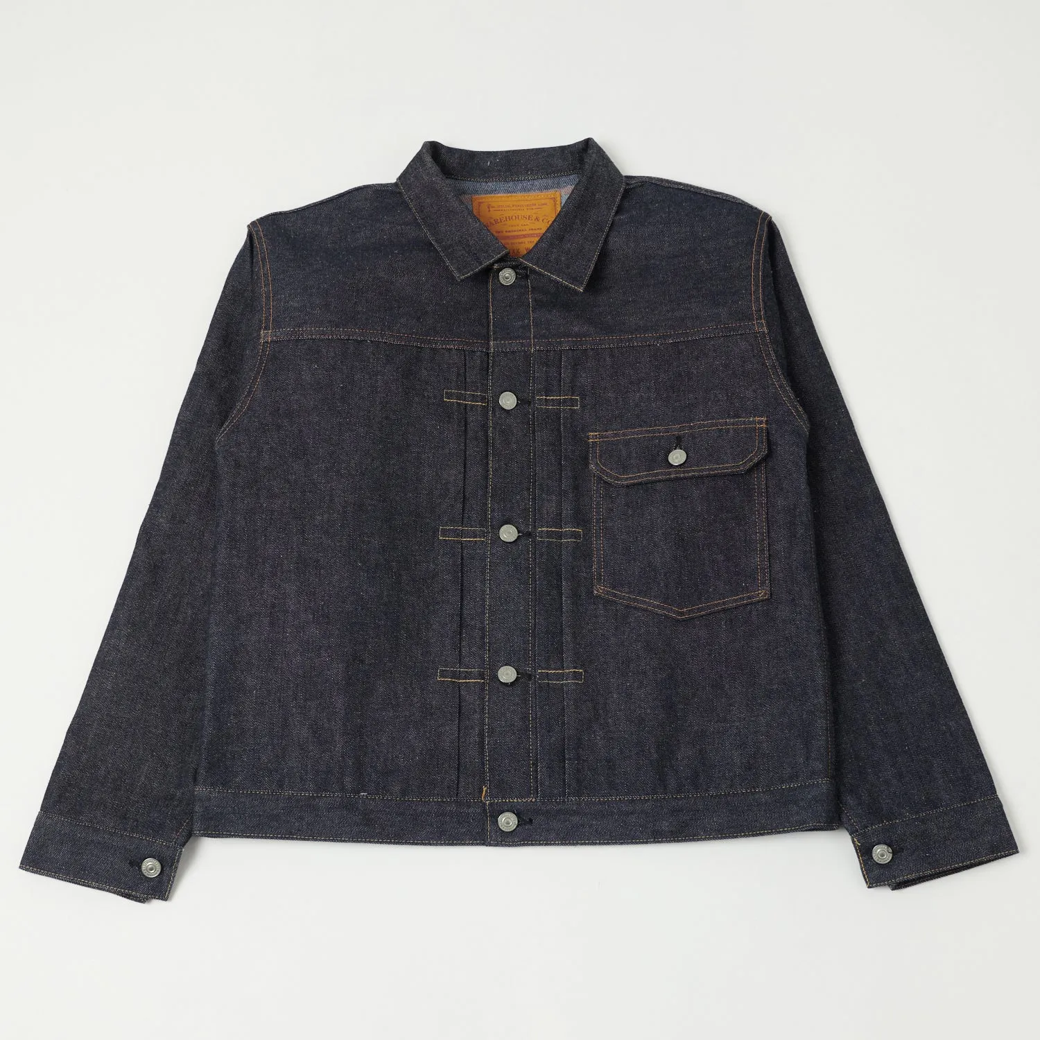Warehouse & Co 2001XX (2000XX) Blanket Lined Type-I Denim Jacket - Raw sold by Son of a Stag