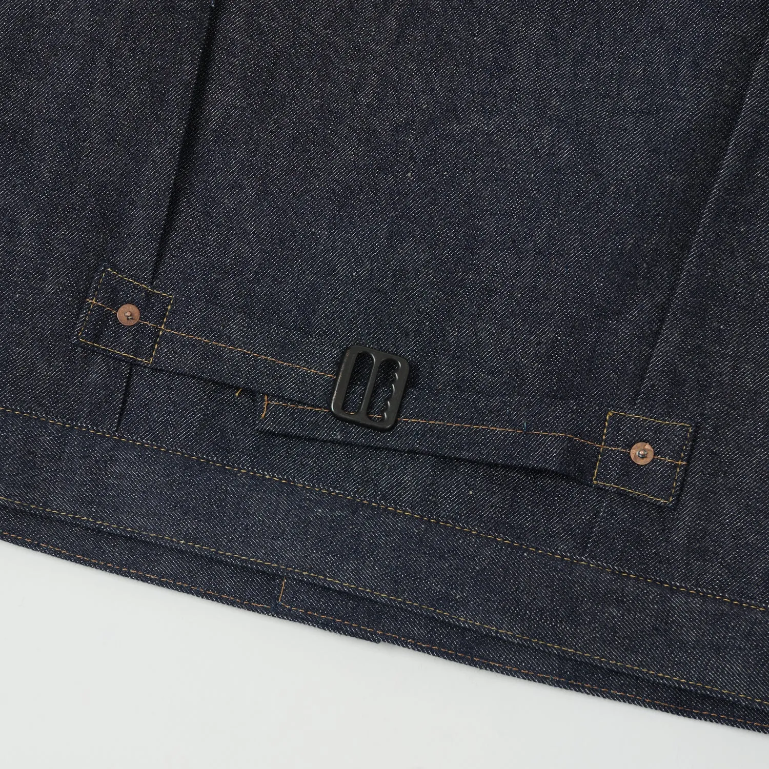 Warehouse & Co 2001XX (2000XX) Blanket Lined Type-I Denim Jacket - Raw sold by Son of a Stag product image thumbnail 4