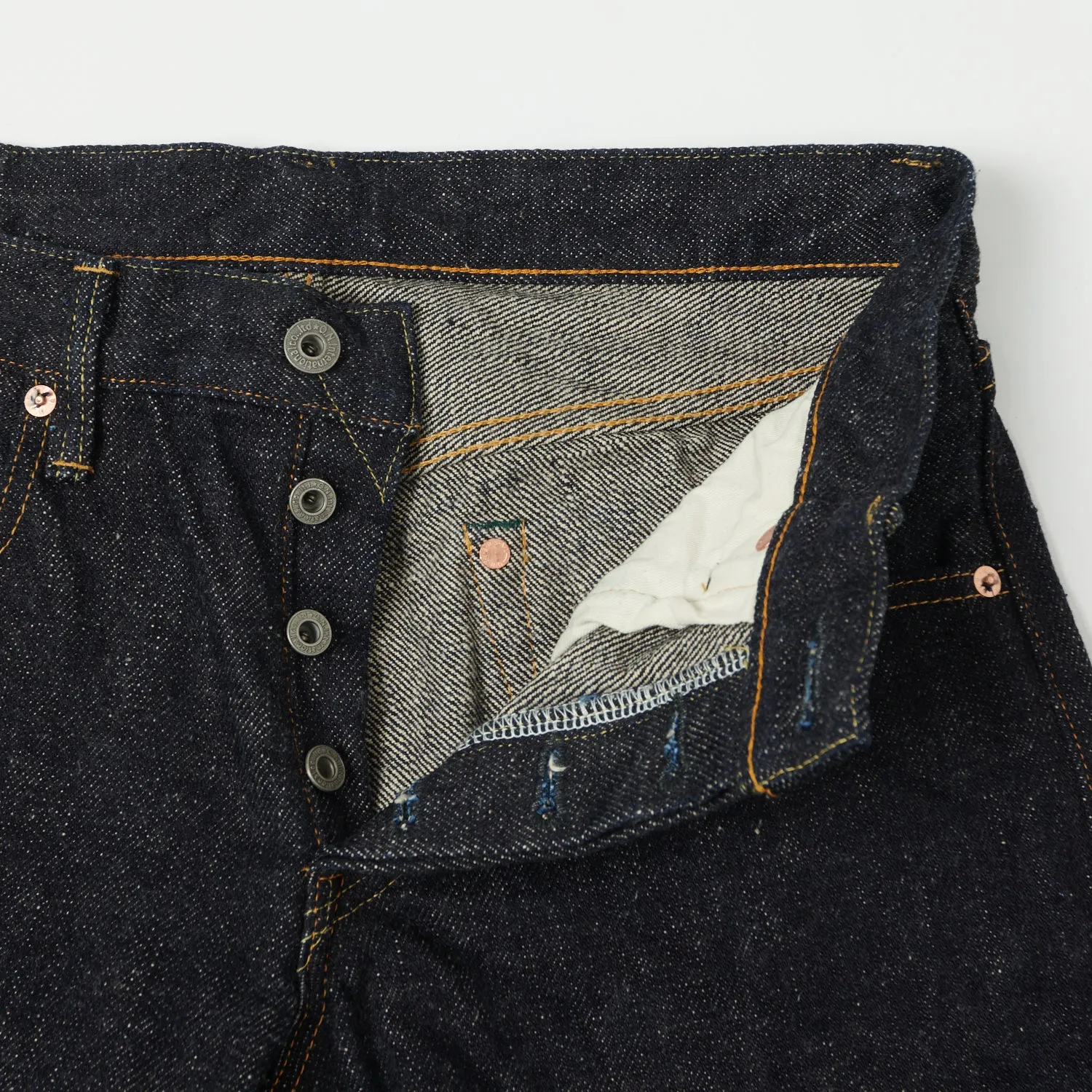 ONI Denim 622-DIZR 20oz 'Dark Indigo Secret Denim' Relaxed Tapered Jean - One Wash sold by Son of a Stag product image thumbnail 4