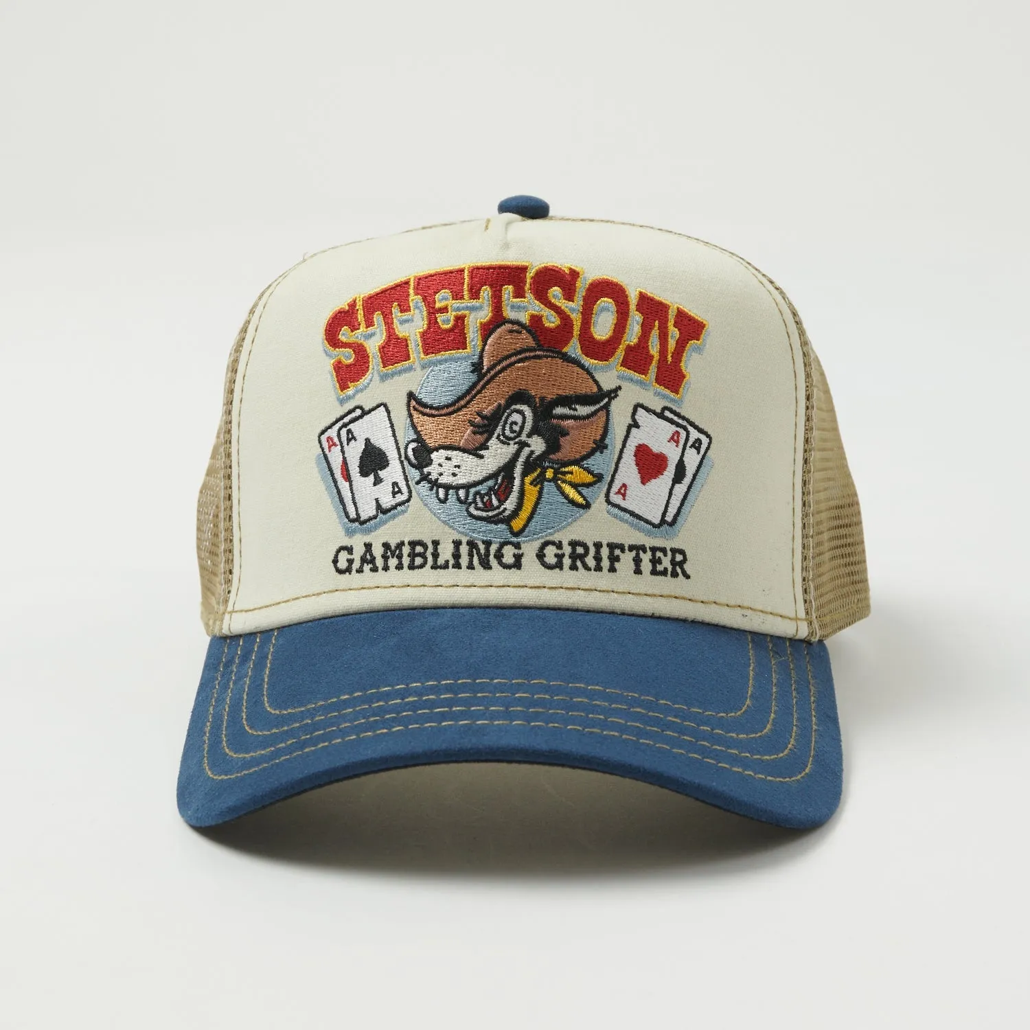 Stetson 'Gambling Grifter' Trucker Cap sold by Son of a Stag product image thumbnail 2