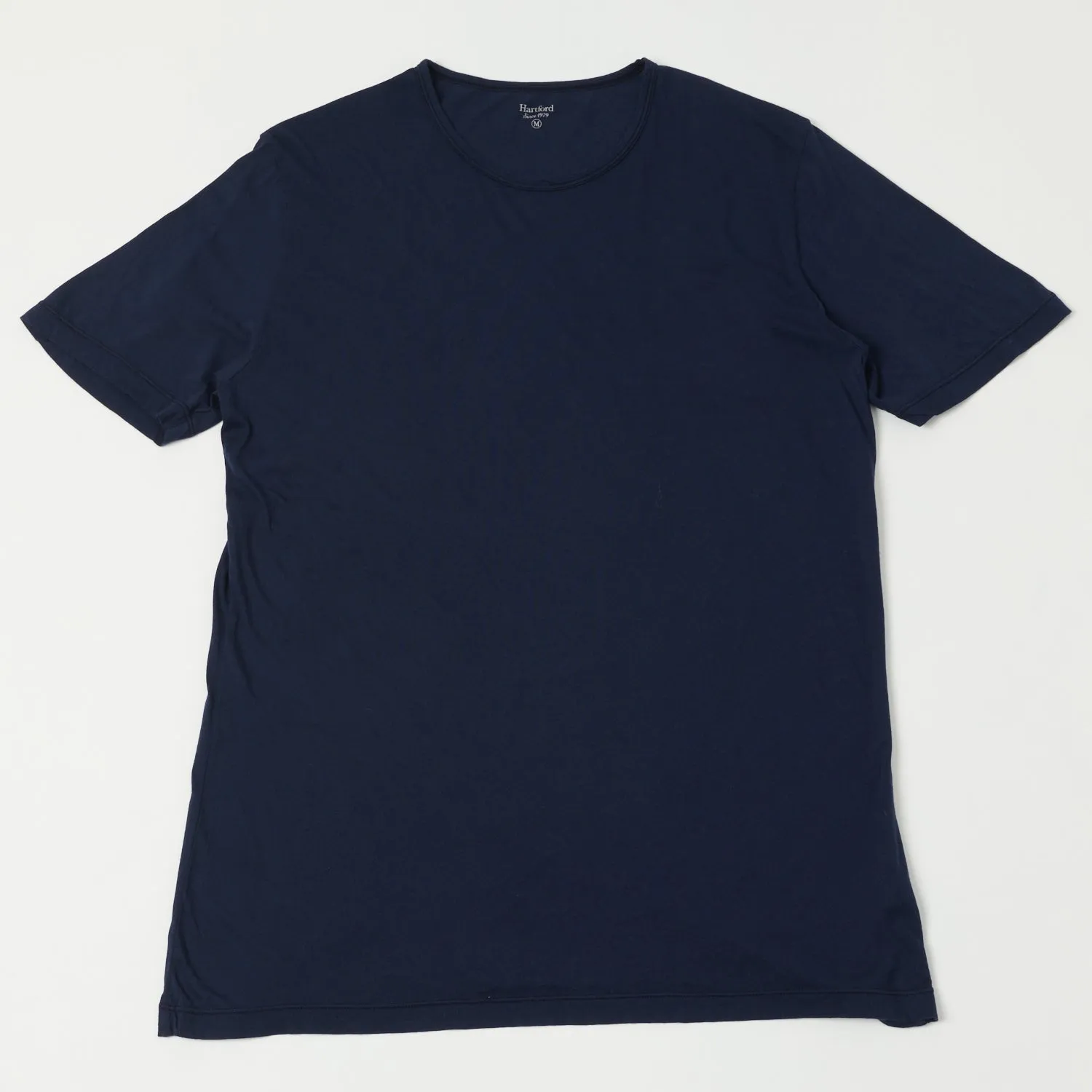 Hartford Lightweight Jersey T-Shirt - Navy sold by Son of a Stag