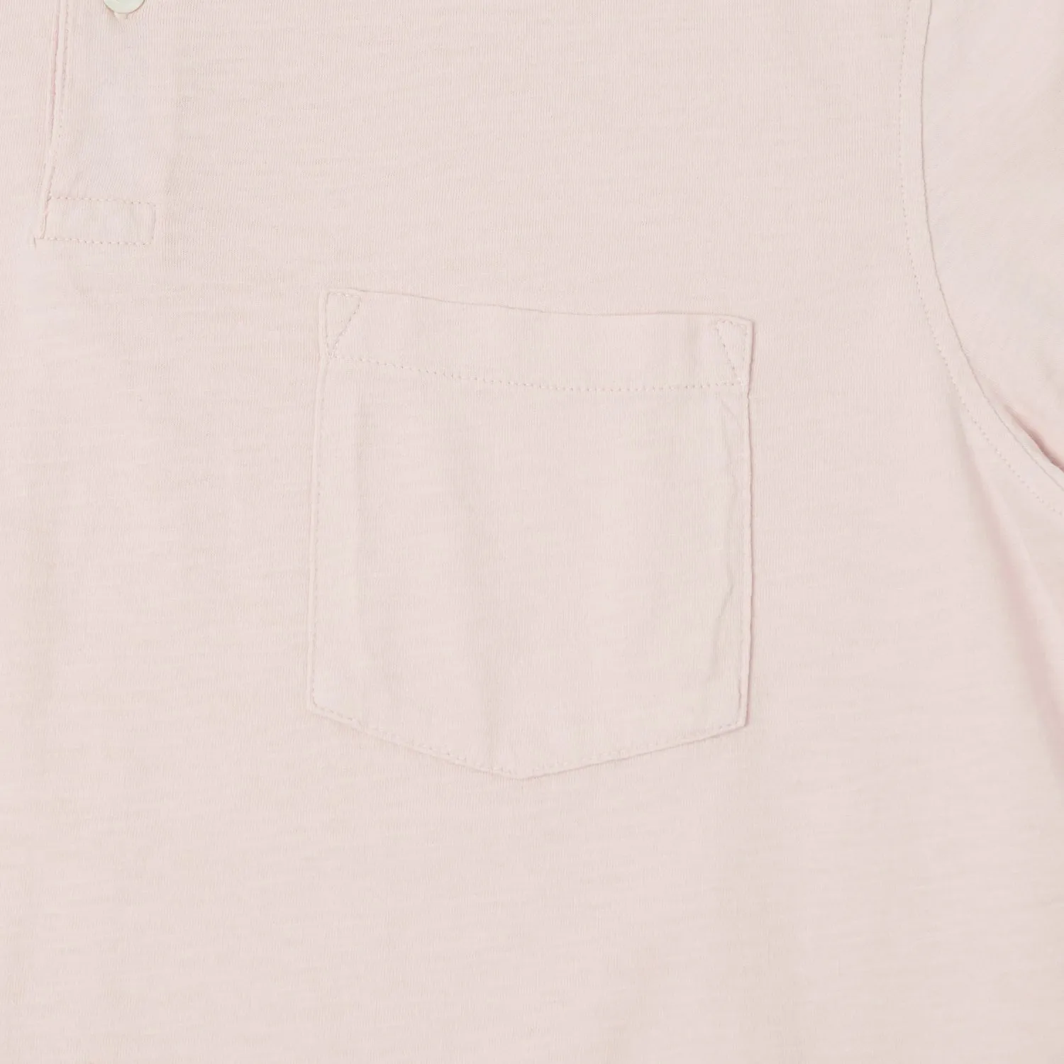 Hartford Slub Jersey Polo Shirt - Faded Pink sold by Son of a Stag product image thumbnail 3