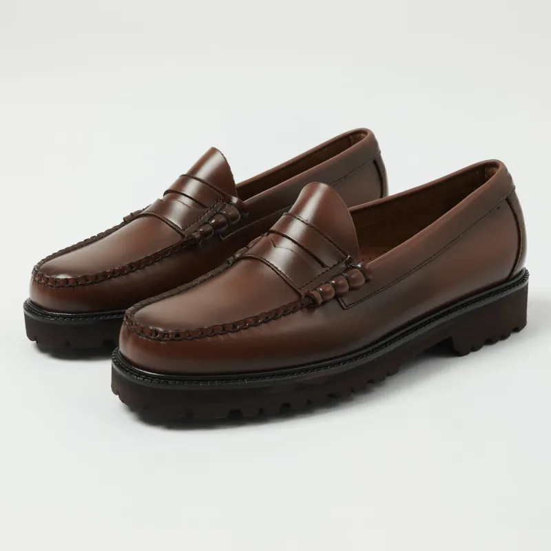 G.H. Bass & Co. Weejun 90s Larson Penny Loafer - Mid Brown sold by Son of a Stag