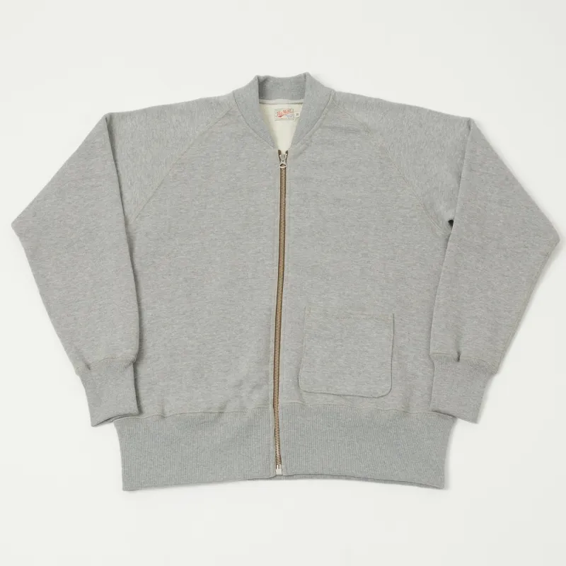 TOYS McCOY 'McHill' C-2 Zip Sweatshirt - Heather Grey sold by Son of a Stag