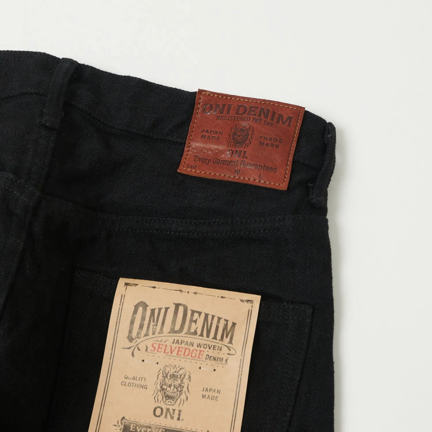ONI Denim 902ZR-BK Secret Denim Tapered Jean - One Wash sold by Son of a Stag product image thumbnail 2