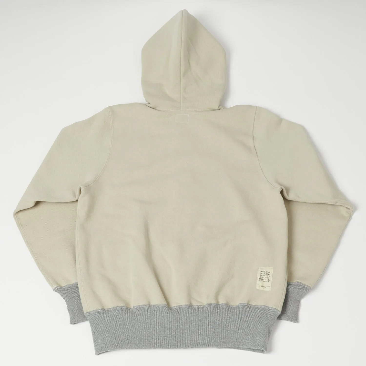 TOYS McCOY 'McHill' Zip Through Hoodie - Sand sold by Son of a Stag product image thumbnail 5