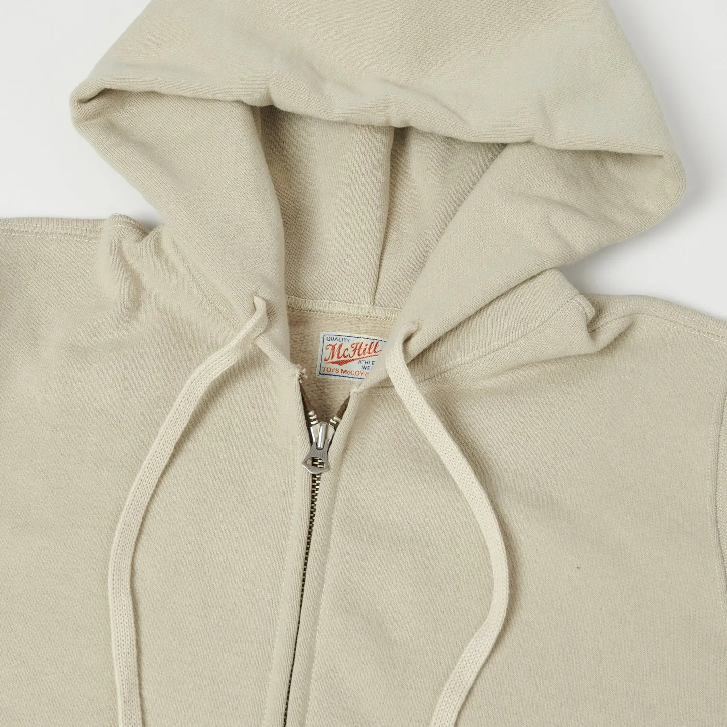 TOYS McCOY 'McHill' Zip Through Hoodie - Sand sold by Son of a Stag product image thumbnail 2