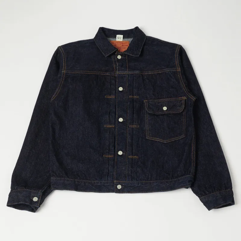 Freewheelers & Co The Vanishing West 506XX 1933 Type-I Denim Jacket - One Wash sold by Son of a Stag