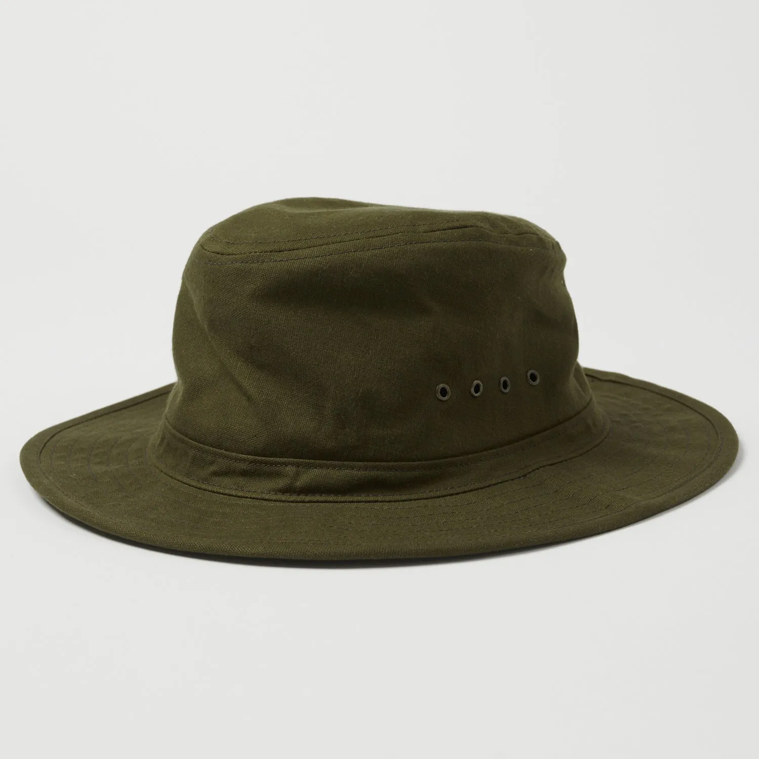 Freewheelers & Co Great Lakes 'Smokey Bear' Woodsman Hat - Olive Drab sold by Son of a Stag