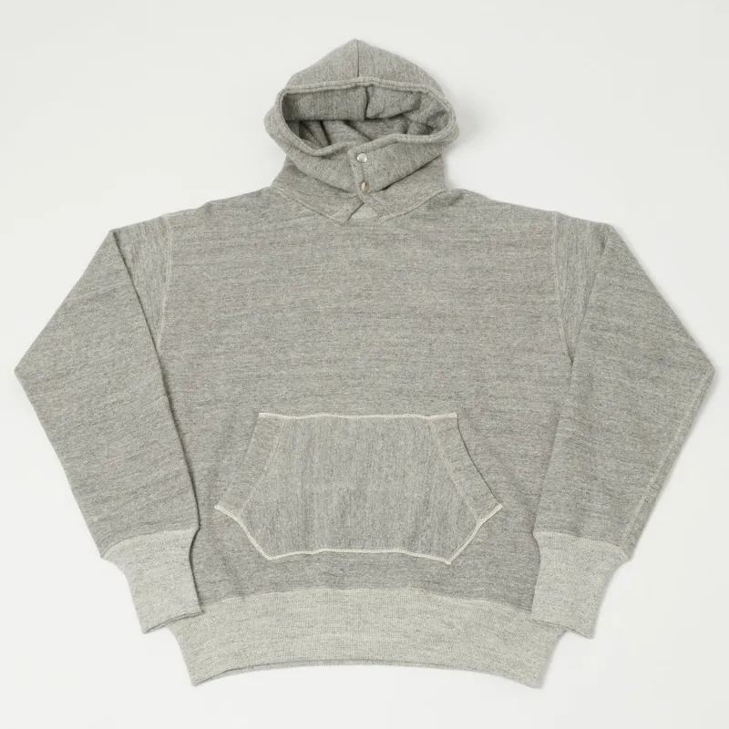Warehouse & Co 469 Hooded Sweatshirt - Heather Grey sold by Son of a Stag