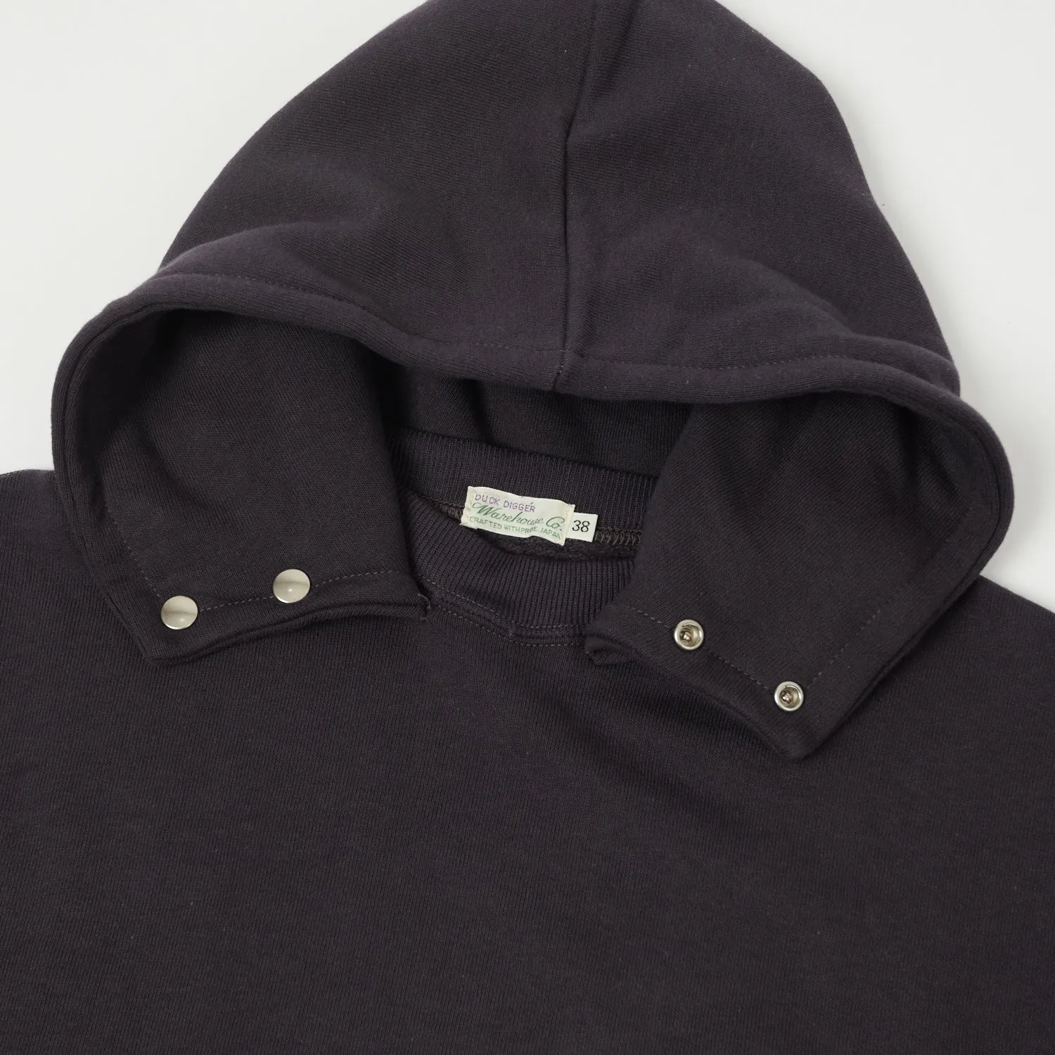 Warehouse & Co 469 Hooded Sweatshirt - Dark Navy sold by Son of a Stag product image thumbnail 2
