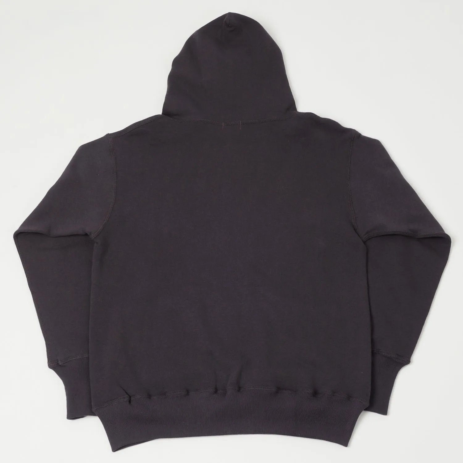 Warehouse & Co 453 Two Pocket Hooded Sweatshirt - Dark Navy sold by Son of a Stag product image thumbnail 3