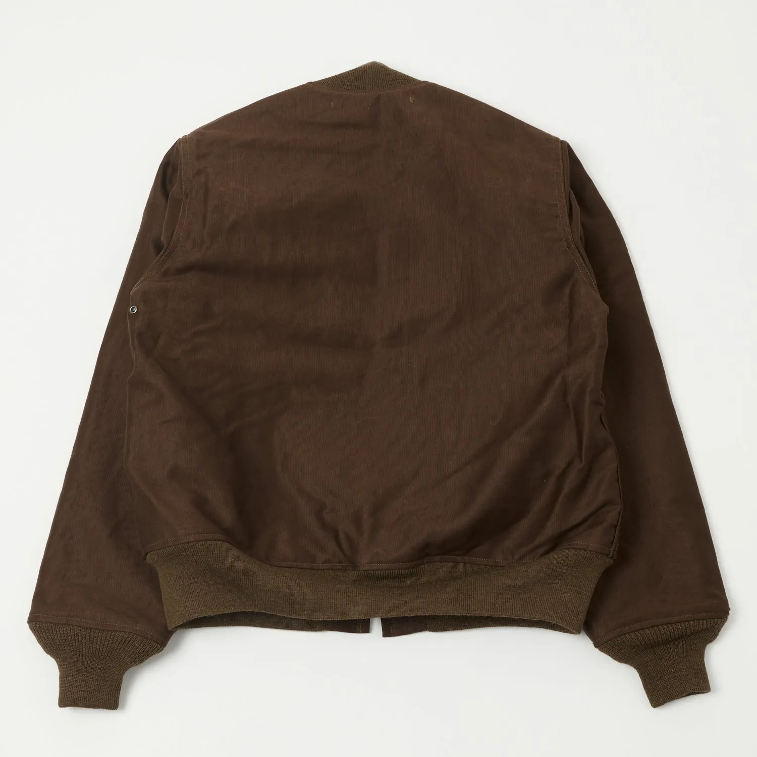 Buzz Rickson's U.S. Navy Zip Through Deck Jacket - Brown sold by Son of a Stag product image thumbnail 3