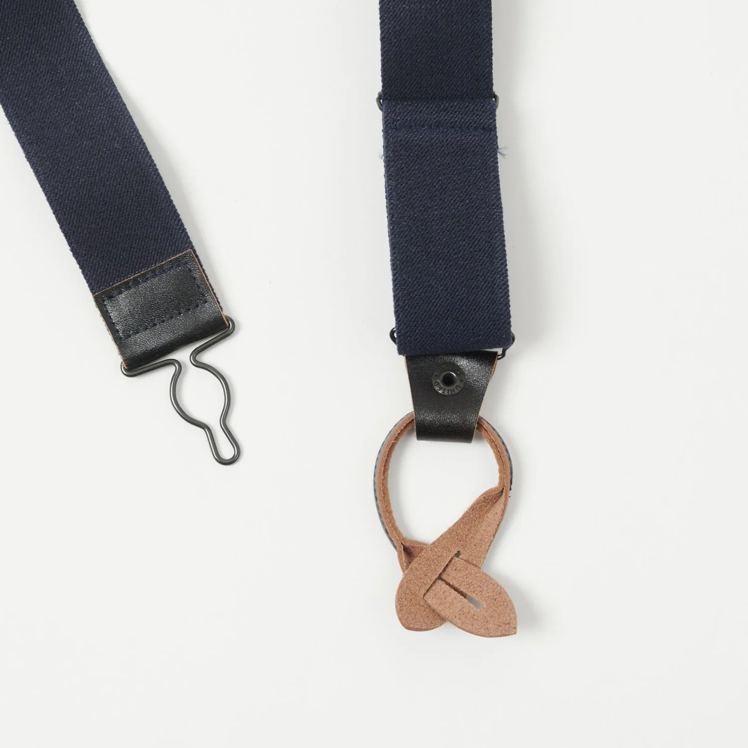 Buzz Rickson's A-11 Trouser Suspenders - Navy sold by Son of a Stag product image thumbnail 3