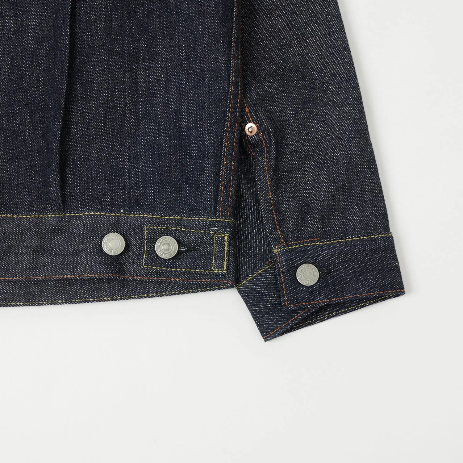 FULLCOUNT 2102 13.7oz Type II Denim Jacket - Raw sold by Son of a Stag product image thumbnail 3